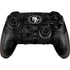 NFL San Franciso 49ers Black & White PlayStation Scuf Vantage 2 Controller Skin